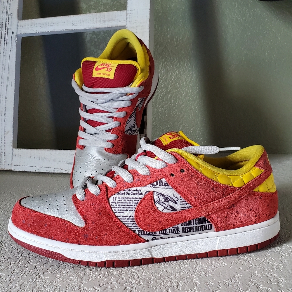 Nike Dunk low SB 'Crawfisfh' Sz 11